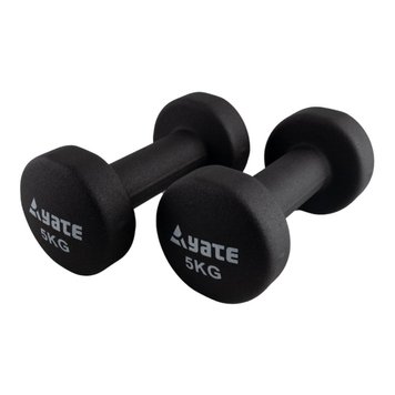 Gantere Yate 5 кг Neoprene Coated Dumbbells acoperite cu neopren, per, SA04737 - A8992 foto