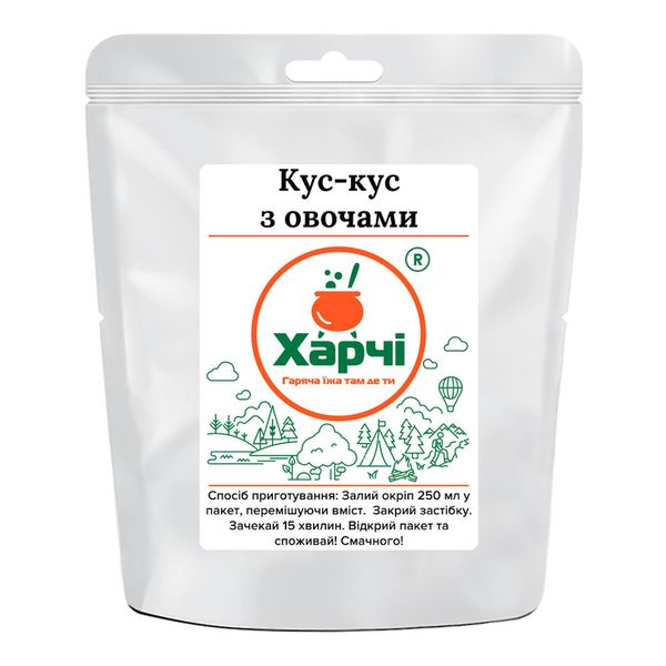 Еда дегидрированная Харчi Кус-кус с овощами, 4820445722284 - A8629 фото