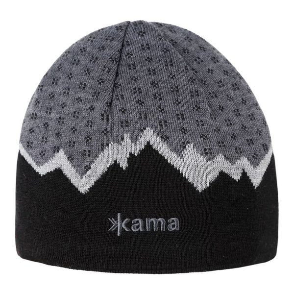 Caciula Kama knitted, Merino Wool 50%, Acrylic 50%, A169 - kama A8802 foto