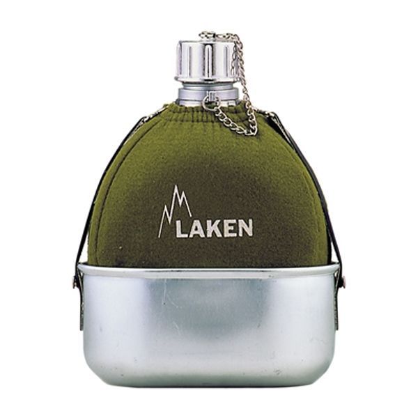 Фляга Laken Clasica With Aluminium Pot 1.00l, khaki, 112 - laken A1992 фото