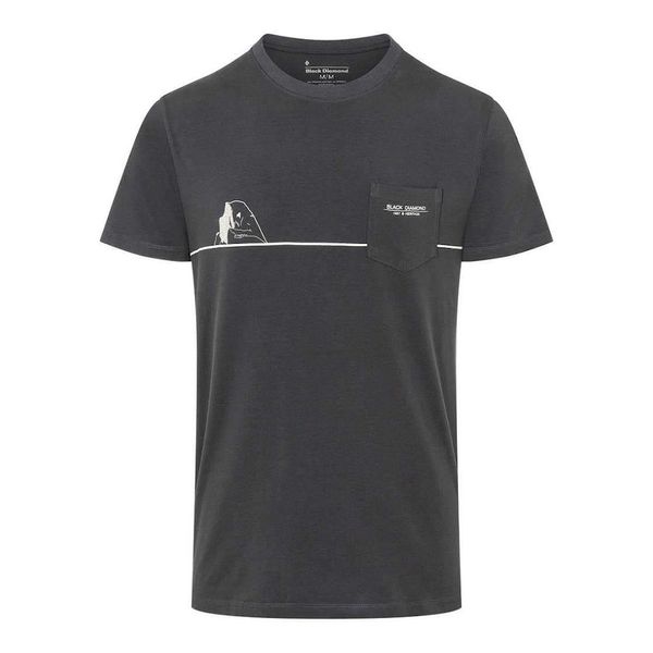 Футболка мужская Black Diamond SS Half Dome Pocket Tee M, AP730054 - A8594 фото