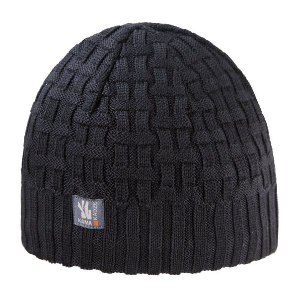 Caciula Kama Urban Beanie, 50% MW / 50% A, inside Tecnopile fleece band, A112 - kama A6530 foto